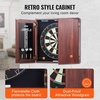 image:imageVEVOR Dart Board Cabinet Set Multiple Styles ReadytoPlay Bundle Official Size Steel Tip Dart Hideaway Cabinet Features Easy Assembly Complete with All Accessories Perfect for Cricket Games433 x 213 x 43