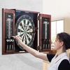 image:imageVEVOR Dart Board Cabinet Set Multiple Styles ReadytoPlay Bundle Official Size Steel Tip Dart Hideaway Cabinet Features Easy Assembly Complete with All Accessories Perfect for Cricket Games433 x 213 x 43