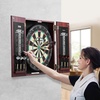 image:imageVEVOR Dart Board Cabinet Set Multiple Styles ReadytoPlay Bundle Official Size Steel Tip Dart Hideaway Cabinet Features Easy Assembly Complete with All Accessories Perfect for Cricket Games40 x 213 x 35