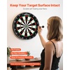 image:imageVEVOR Dart Board HighGrade SelfHealing Sisal Fiber Dartboard with StapleFree Bullseye Blade Wire amp Rotating Number Ring 177 Professional Dartboard for Home Party Game Room Darts Not Included