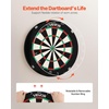 image:imageVEVOR Dart Board HighGrade SelfHealing Sisal Fiber Dartboard with StapleFree Bullseye Blade Wire amp Rotating Number Ring 177 Professional Dartboard for Home Party Game Room Darts Not Included