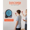 image:imageVEVOR Electronic Dart Board LEDIlluminated Target Dartboard with 48 Games amp 500 Variations Includes 6 Dart Shafts with Flights amp 50 Soft Tips Cricket Scoring LCD Screen  Supports Up to 8 Players
