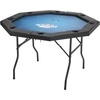 image:imageVEVOR Foldable Poker Table 8 Player 48 in Folding Casino Leisure Table with Padded Rails amp Cup Holders Octagonal Portable Game Tables with Felt amp Metal Legs for Texas Holdem Game and BlackjackBlackblue