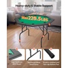 image:imageVEVOR Foldable Poker Table 8 Player 48 in Folding Casino Leisure Table with Padded Rails amp Cup Holders Octagonal Portable Game Tables with Felt amp Metal Legs for Texas Holdem Game and BlackjackBlackgreen