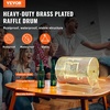 image:imageVEVOR Lottery Cage Capacity for 5000 Tickets or 200 Ping Pong Balls 161 x 12 inch Durable Metal Construction with Wooden Handle Brass Finish for Bingo and Ballot Events16 x 12 inch  Medium