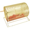 image:imageVEVOR Lottery Cage Capacity for 5000 Tickets or 200 Ping Pong Balls 161 x 12 inch Durable Metal Construction with Wooden Handle Brass Finish for Bingo and Ballot EventsLarge  22 x 14 inch