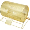 image:imageVEVOR Lottery Cage Capacity for 5000 Tickets or 200 Ping Pong Balls 161 x 12 inch Durable Metal Construction with Wooden Handle Brass Finish for Bingo and Ballot EventsLarge  22 x 14 inch
