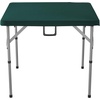 image:imageVEVOR Mahjong Table FoldinHalf 4 Player Card Table with WearResistant Green Tabletop Portable BiFolding Square Domino Table with Carrying Handle for Outdoor Camping Picnic Party 34 x 34inchTable