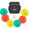 image:imageVEVOR Disc Golf Set 8 Pack Disc Golf Starter Set Beginners Flying Discs for FullBody Strength Training with Putter MidRange Driverfor Outdoor Backyard Lawn Beach and Park61 Pcs