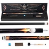 image:imageVEVOR Pool Cue Pool Stick 58 inch Billiard Pools Cue Stick with MultiLayer Tip amp ABS Connection Ring Cues Sticks for Professional Pool Table Bar Home OfficeCanadian Maple Wood