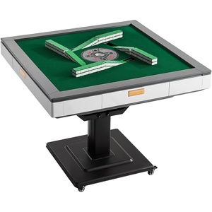 image:imageVEVOR Automatic Mahjong Table with Wheels 2 Sets of 40 mm Tiles 164 Pcs Roller Coaster Style MahjongTable Foldable and Automatic Shuffler for Home Outdoor Leisure amp Gifts for Mahjong Players42MM152 Pcs