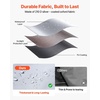 image:imageVEVOR 3 Pack Canopy Sidewalls 10x10 ft 100 Waterproof 99 UV Protection HeavyDuty 210D Oxford Side Walls for StraightLeg Pop Up Canopy Tent Easy Up Outdoor Canopy for CampingTent NOT IncludedUpgraded White Sidewalls for Canopy Tent