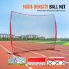 image:imageVEVOR Barricade Backstop NetMultiSport Barrier Netting with Carry Bag  7X7ft12X9ft16X10ft20x10ft Ball Sports Portable Practice Net for Baseball Softball LacrosseampHockey Equipment Training Net12 x 9 Ft