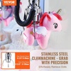 image:imageVEVOR Claw Crane Machine MediumSized Arcade Game Machine with Light amp Sound Adjustable Steel Claws Precise Toy Candy Grabber Prize Dispenser Vending Toy for Commercial Home Cinema Black PurpleWhite