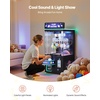 image:imageVEVOR Claw Crane Machine MediumSized Arcade Game Machine with Light amp Sound Adjustable Steel Claws Precise Toy Candy Grabber Prize Dispenser Vending Toy for Commercial Home Cinema Black PurplePurple