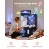 image:imageVEVOR Claw Crane Machine MediumSized Arcade Game Machine with Light amp Sound Adjustable Steel Claws Precise Toy Candy Grabber Prize Dispenser Vending Toy for Commercial Home Cinema Black PurplePurple