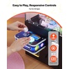 image:imageVEVOR Claw Crane Machine MediumSized Arcade Game Machine with Light amp Sound Adjustable Steel Claws Precise Toy Candy Grabber Prize Dispenser Vending Toy for Commercial Home Cinema Black PurplePurple