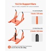 image:imageVEVOR Football Sleds and Chutes Weight Sled Football Training Pull Push Running Sled Fitness Workout Sled Push Gym Equipment Adjustable Height Handle Compatible 12 in Weight PlatesPush PullBK OR