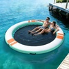 image:imageVEVOR Inflatable Floating Dock Inflatable Dock Platform NonSlip Water Air Mat with Portable Carrying Bag and Detachable Ladder Floating Water Platform Island Raft for Pool Beach OceanWhite  Blue  Orange