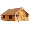image:imageVEVOR Inflatable Tents for Camping Easy Setup Blow up Tent with Hand Pump 4 Season Glamping Tent with Stove Jack Doors amp Mesh Windows Storage Bag Included for Easy Taking58 Person With 2 Skylights