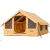 image:imageVEVOR Inflatable Tents for Camping Easy Setup Blow up Tent with Hand Pump 4 Season Glamping Tent with Stove Jack Doors amp Mesh Windows Storage Bag Included for Easy Taking58 Person With 2 Skylights