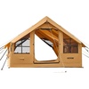 image:imageVEVOR Inflatable Tents for Camping Easy Setup Blow up Tent with Hand Pump 4 Season Glamping Tent with Stove Jack Doors amp Mesh Windows Storage Bag Included for Easy Taking58 Person With 2 Skylights