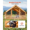 image:imageVEVOR Inflatable Tents for Camping Easy Setup Blow up Tent with Hand Pump 4 Season Glamping Tent with Stove Jack Doors amp Mesh Windows Storage Bag Included for Easy Taking58 Person With 2 Skylights