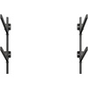 image:imageVEVOR Kayak Storage Rack for 3 Kayaks Holds 200 lbs Heavy Duty Adjustable Freestanding Stand with Lockable Wheels for Indoor Outdoor Garage Shed Dock Holder for Canoe SUP Surfboard amp PaddleboardWall Mount2 KayaksBlack
