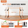 image:imageVEVOR Kayak Storage Rack for 3 Kayaks Holds 200 lbs Heavy Duty Adjustable Freestanding Stand with Lockable Wheels for Indoor Outdoor Garage Shed Dock Holder for Canoe SUP Surfboard amp PaddleboardFreestanding2 KayaksOrangeUpdated