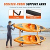 image:imageVEVOR Kayak Storage Rack for 3 Kayaks Holds 200 lbs Heavy Duty Adjustable Freestanding Stand with Lockable Wheels for Indoor Outdoor Garage Shed Dock Holder for Canoe SUP Surfboard amp PaddleboardFreestanding2 KayaksOrangeUpdated