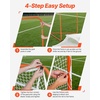 image:imageVEVOR Lacrosse GoalComplete Portable Lacrosse Net Training Accessory Set  Perfect for Youth and Adults TrainingPortable Backyard Lacrosse Training Equipment6 x 6 Modular Goal