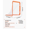 image:imageVEVOR Lacrosse GoalComplete Portable Lacrosse Net Training Accessory Set  Perfect for Youth and Adults TrainingPortable Backyard Lacrosse Training Equipment4 x 4 Folding Goal