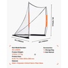 image:imageVEVOR Lacrosse GoalComplete Portable Lacrosse Net Training Accessory Set  Perfect for Youth and Adults TrainingPortable Backyard Lacrosse Training Equipment6 x 6 Fiberglass Goal