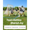 image:imageVEVOR Lacrosse GoalComplete Portable Lacrosse Net Training Accessory Set  Perfect for Youth and Adults TrainingPortable Backyard Lacrosse Training Equipment6 x 6 Modular Goal