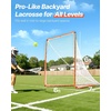 image:imageVEVOR Lacrosse GoalComplete Portable Lacrosse Net Training Accessory Set  Perfect for Youth and Adults TrainingPortable Backyard Lacrosse Training Equipment6 x 6 Modular Goal