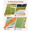 image:imageVEVOR Lacrosse GoalComplete Portable Lacrosse Net Training Accessory Set  Perfect for Youth and Adults TrainingPortable Backyard Lacrosse Training Equipment4 x 4 Folding Goal