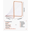 image:imageVEVOR Lacrosse GoalComplete Portable Lacrosse Net Training Accessory Set  Perfect for Youth and Adults TrainingPortable Backyard Lacrosse Training Equipment6 x 6 Modular Goal