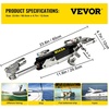 image:imageVEVOR Outboard Hydraulic Steering Kit Hydraulic Steering Cylinder Hydraulic Outboard Steering Kit300HP