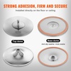 image:imageVEVOR Professional Dancing Pole Spinning Static Dancing Pole Kit Portable Removable Pole 45mm HeavyDuty Stainless Steel Pole Height Adjustable Fitness Pole for Exercise Home Club Gym SilverSilverCone
