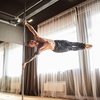 image:imageVEVOR Professional Dancing Pole Spinning Static Dancing Pole Kit Portable Removable Pole 45mm HeavyDuty Stainless Steel Pole Height Adjustable Fitness Pole for Exercise Home Club Gym SilverSilverCone