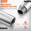 image:imageVEVOR Professional Dancing Pole Spinning Static Dancing Pole Kit Portable Removable Pole 45mm HeavyDuty Stainless Steel Pole Height Adjustable Fitness Pole for Exercise Home Club Gym SilverSilverCone