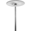image:imageVEVOR Professional Dancing Pole Spinning Static Dancing Pole Kit Portable Removable Pole 45mm HeavyDuty Stainless Steel Pole Height Adjustable Fitness Pole for Exercise Home Club Gym SilverChromeRound