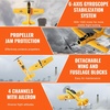 image:imageVEVOR RC Plane 2 Channel Remote Control Airplane 24GHZ with 6Axis Gyro Stabilizeramp2 Batteries F22 Fighter Aircraft Plane Toy for Adults Kids Beginners Boys BirthdayXmas Child Gift4CHT28