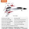 image:imageVEVOR RC Plane 2 Channel Remote Control Airplane 24GHZ with 6Axis Gyro Stabilizeramp2 Batteries F22 Fighter Aircraft Plane Toy for Adults Kids Beginners Boys BirthdayXmas Child Gift4CHSU27
