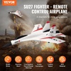 image:imageVEVOR RC Plane 2 Channel Remote Control Airplane 24GHZ with 6Axis Gyro Stabilizeramp2 Batteries F22 Fighter Aircraft Plane Toy for Adults Kids Beginners Boys BirthdayXmas Child Gift4CHSU27