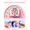 image:imageVEVOR Ride On Toddler Push Car Push Car for Toddler 19 to 36 Months Kids Ride On Toy with Horn amp Music 485 lbs Load Capacity Underseat Storage FoottoFloor Walker for Toddlers Boys Girls PinkPink