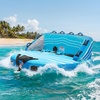image:imageVEVOR Towable Tubes for Boating 2Rider Inflatable Boat Tubes and Towables 340 lbs Capacity Water Sport Tubes for Boat to Pull  with 2 Cockpits Full Nylon Cover Padded Grab Handles amp Safety Valve3Riders