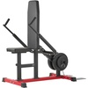 image:imageVEVORSeated Dip Machine Tricep Bicep Press Down Machine with Cable Bar Adjustable Seat and Backrest Exercise Equipment for Chest Training Upper Body Push Fitness Workout Hold up to 450LBSBlack  Red