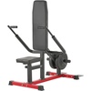 image:imageVEVORSeated Dip Machine Tricep Bicep Press Down Machine with Cable Bar Adjustable Seat and Backrest Exercise Equipment for Chest Training Upper Body Push Fitness Workout Hold up to 450LBSBlack  Red