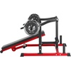 image:imageVEVORSeated Dip Machine Tricep Bicep Press Down Machine with Cable Bar Adjustable Seat and Backrest Exercise Equipment for Chest Training Upper Body Push Fitness Workout Hold up to 450LBSBlack  Red